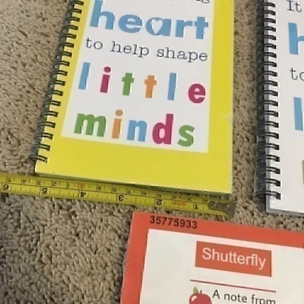 Set of 3 teacher notebooks new in package